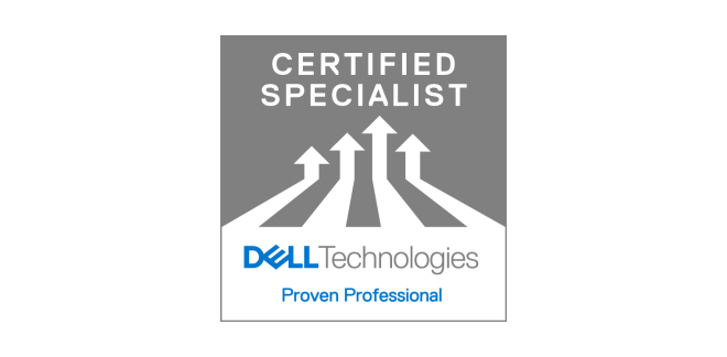 Dell Technlogies Certified Specialist logo