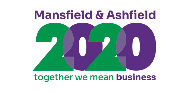 Mansfield and Ashfield 2020 logo